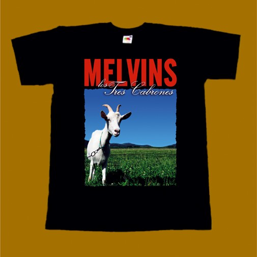 THE MELVINS T-SHIRT - LOS TRES CABRONES