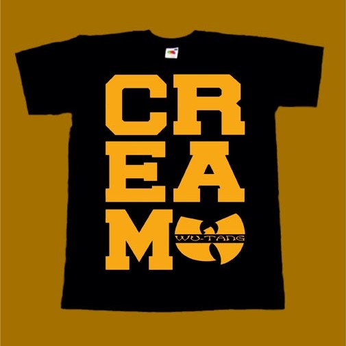 WU TANG CLAN T-SHIRT - CREAM