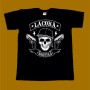 LA COKA NOSTRA T-SHIRT - SKULL LOGO