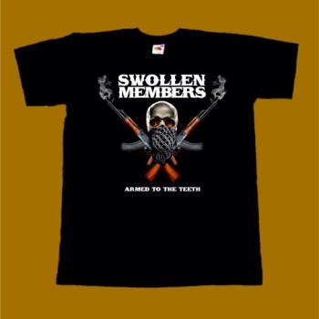 SWOLLEN MEMBERS T-SHIRT - ARMED TO THE TEETH