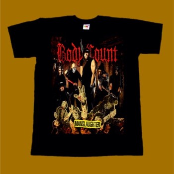 BODY COUNT T-SHIRT - MANSLAUGHTER