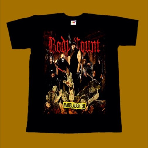 BODY COUNT T-SHIRT - MANSLAUGHTER