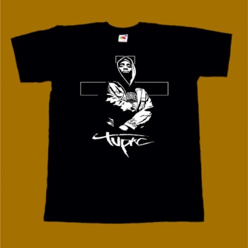 2PAC T-SHIRT - CROSS