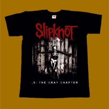 SLIPKNOT T-SHIRT - 5 THE GRAY CHAPTER