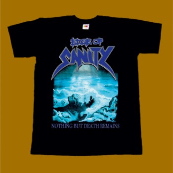EDGE OF SANITY T-SHIRT - NOTHING BUT DEATH REMAINS