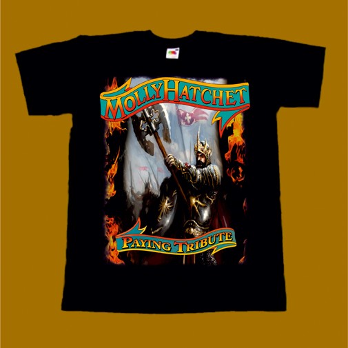 MOLLY HATCHET T-SHIRT - PAYING TRIBUTE