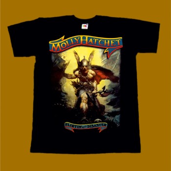 MOLLY HATCHET T-SHIRT - FLIRTIN WITH DISASTER