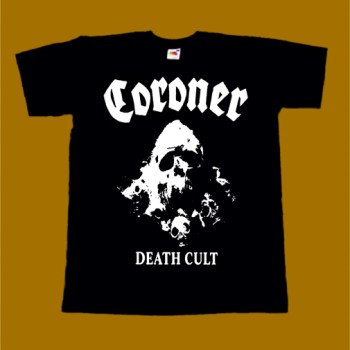 CORONER T-SHIRT - DEATH CULT