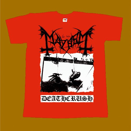 MAYHEM T-SHIRT - DEATHCRUSH