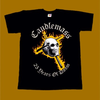 CANDLEMASS T-SHIRT - 25 YEARS OF DOOM