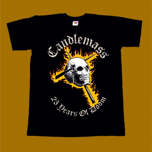 CANDLEMASS T-SHIRT - 25 YEARS OF DOOM