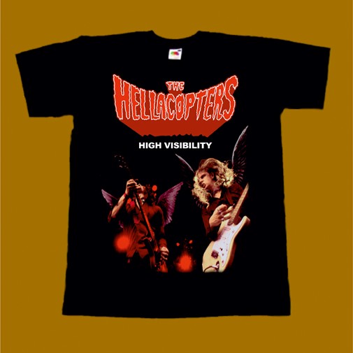 THE HELLACOPTERS T-SHIRT - HIGH VISIBILITY