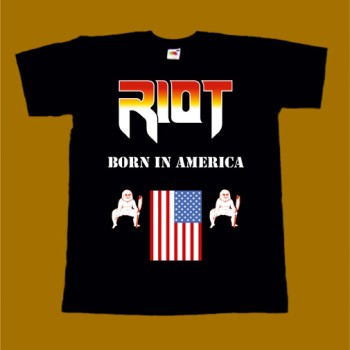 RIOT T-SHIRT - BORN IN AMERICA