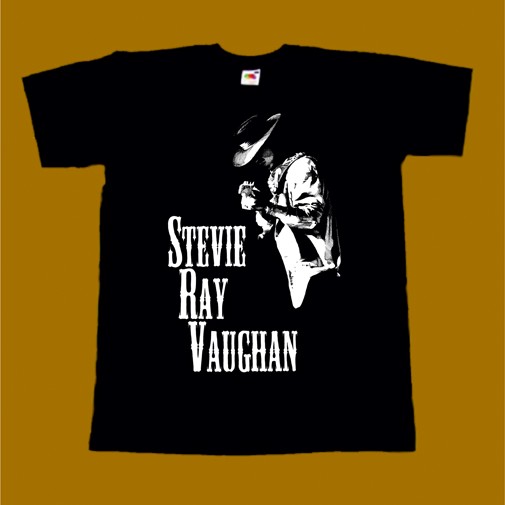 STEVIE RAY VAUGHAN T-SHIRT - STEVIE RAY