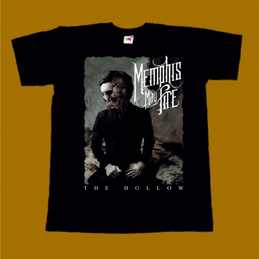 MEMPHIS MAY FIRE T-SHIRT - THE HOLLOW