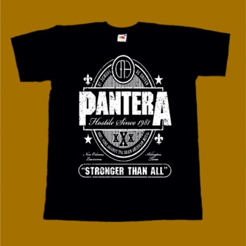 PANTERA T-SHIRT - STRONGER THAN ALL