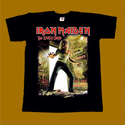 IRON MAIDEN T-SHIRT - THE EARLY DAYS