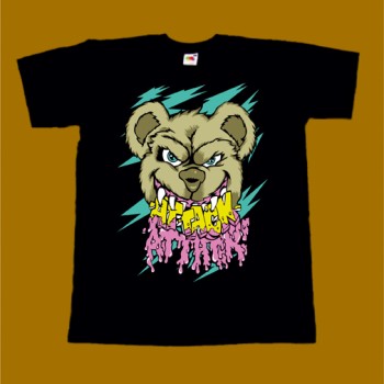 ATTACK ATTACK T-SHIRT - BEAR