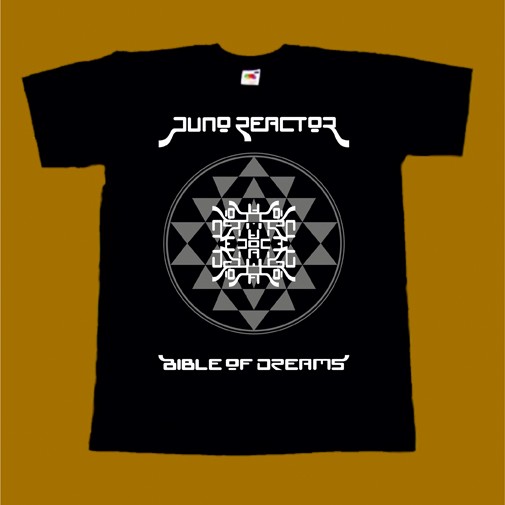 JUNO REACTOR T-SHIRT - BIBLE OF DREAMS
