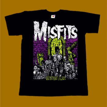THE MISFITS T-SHIRT - EARTH AD