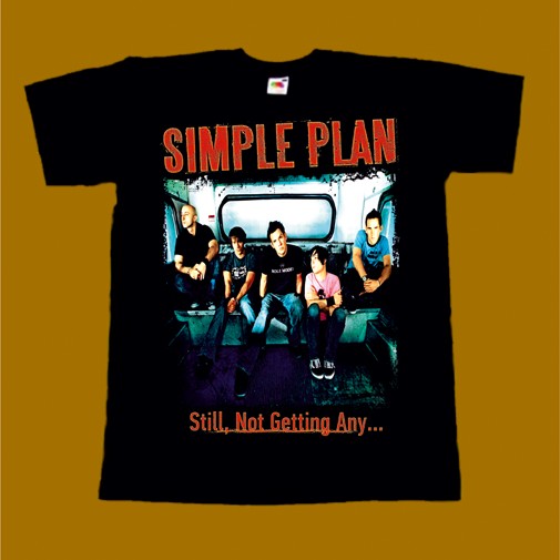 SIMPLE PLAN T-SHIRT - STILL NOT GETTING ANY