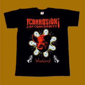 CORROSION OF CONFORMITY T-SHIRT - WISEBLOOD