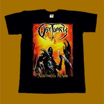 OBITUARY T-SHIRT - XECUTIONER'S RETURN