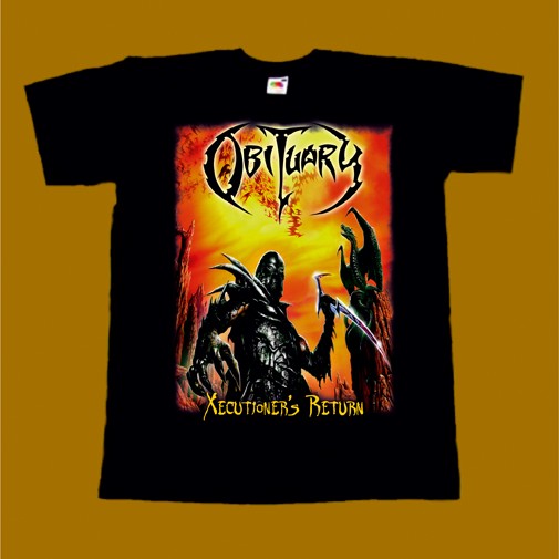 OBITUARY T-SHIRT - XECUTIONER'S RETURN