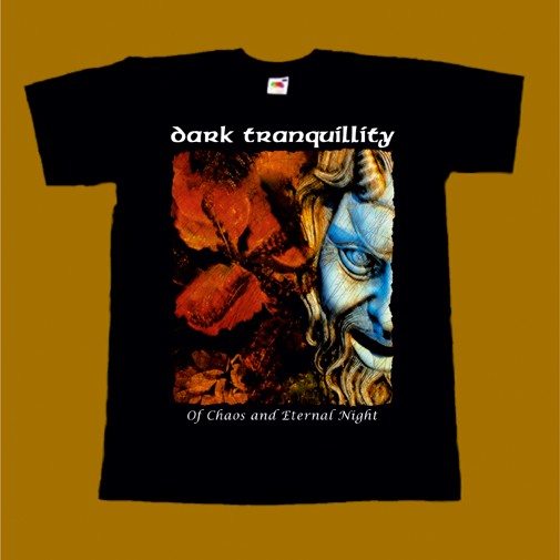 DARK TRANQUILLITY T-SHIRT - OF CHAOS AND ETERNAL NIGHT