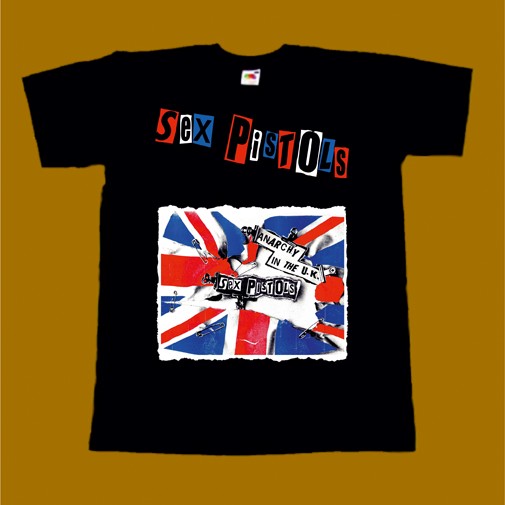 SEX PISTOLS T-SHIRT - ANARCHY IN THE UK 2