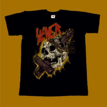 SLAYER T-SHIRT - SKULL 2