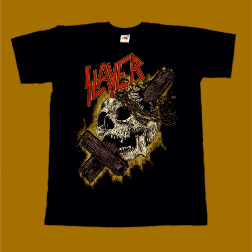 SLAYER T-SHIRT - SKULL 2