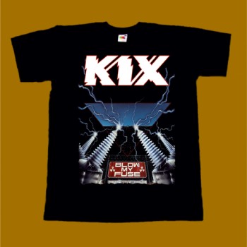 KIX T-SHIRT - BLOW MY FUSE