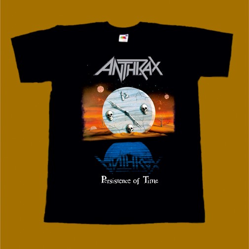 ANTHRAX T-SHIRT - PERSISTENCE OF TIME
