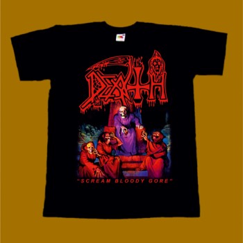 DEATH T-SHIRT - SCREAM BLOODY GORE