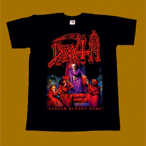 DEATH T-SHIRT - SCREAM BLOODY GORE