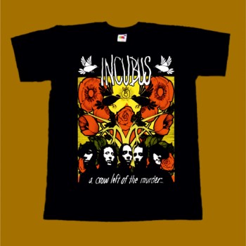 INCUBUS T-SHIRT - A CROW LEFT OF THE MURDER