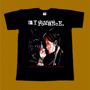 MY CHEMICAL ROMANCE T-SHIRT - THREE CHEERS FOR SWEET REVENGE
