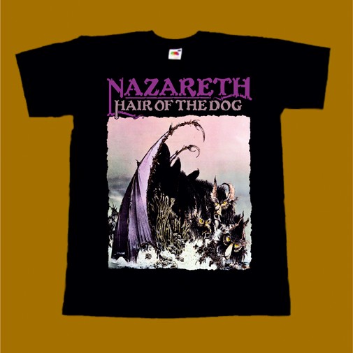 NAZARETH T-SHIRT - HAIR OF THE DOG