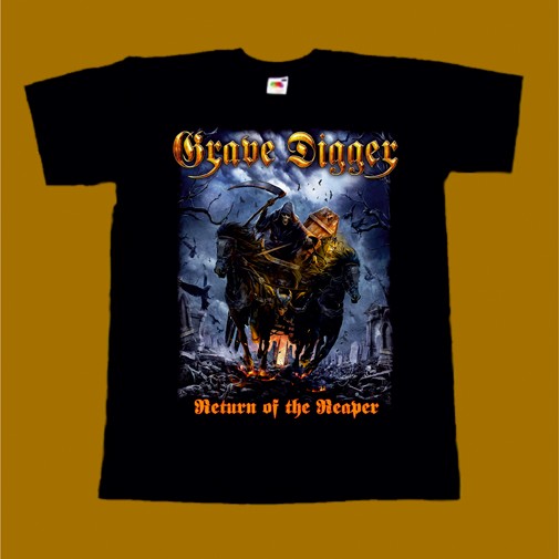 GRAVE DIGGER T-SHIRT - RETURN OF THE REAPER