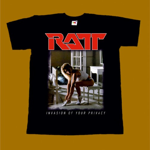 RATT T-SHIRT - INVASION OF YOUR PRIVACY