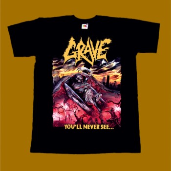 GRAVE T-SHIRT - YOU LL NEVER SEE