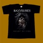 BLACK VEIL BRIDES T-SHIRT - HEART OF FIRE