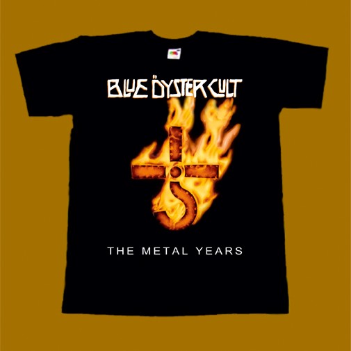BLUE OYSTER CULT T-SHIRT - THE METAL YEARS
