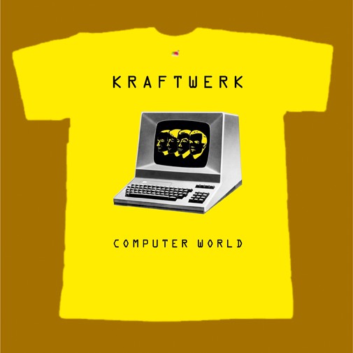 KRAFTWERK T-SHIRT - COMPUTER WORLD