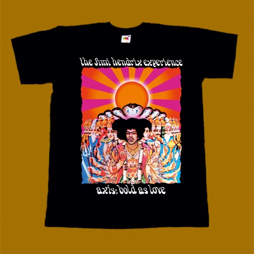 JIMI HENDRIX T-SHIRT - AXIS BOLD AS LOVE