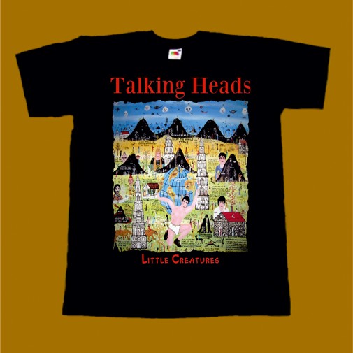 TALKING HEADS T-SHIRT - LITTLE CREATURES