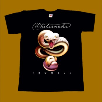 WHITESNAKE T-SHIRT - TROUBLE