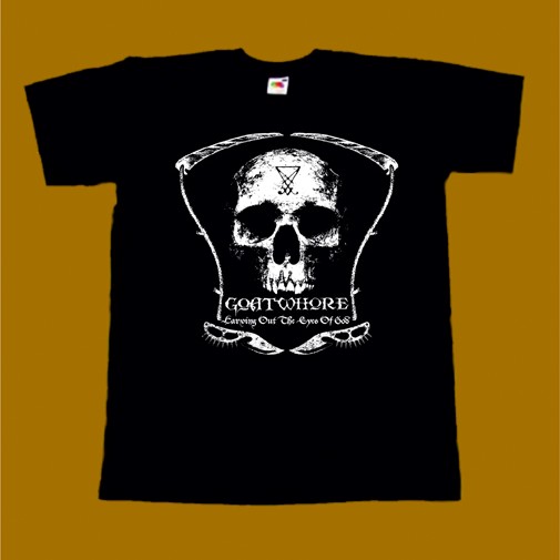 GOATWHORE T-SHIRT - CARVING OUT THE EYES OF GOD