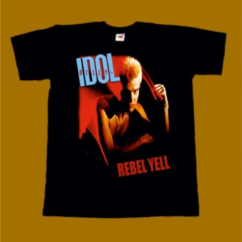 BILLY IDOL T-SHIRT - REBEL YELL
